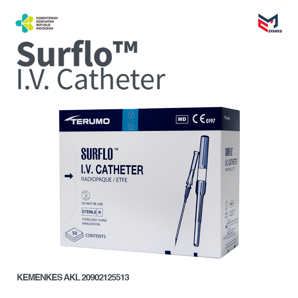Terumo Surflo IV Catheter 18g 20g 22g 24g Abbocath 1 Pcs