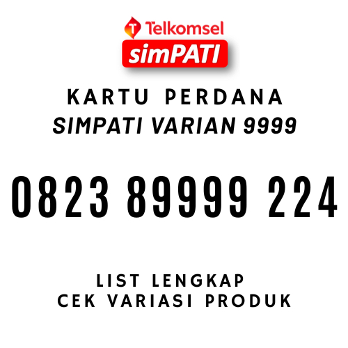 Kartu Perdana Simpati Nomor Cantik Telkomsel Simpati Nomer Cantik  Simpati Jaringan 4G/5G Kwartet 99