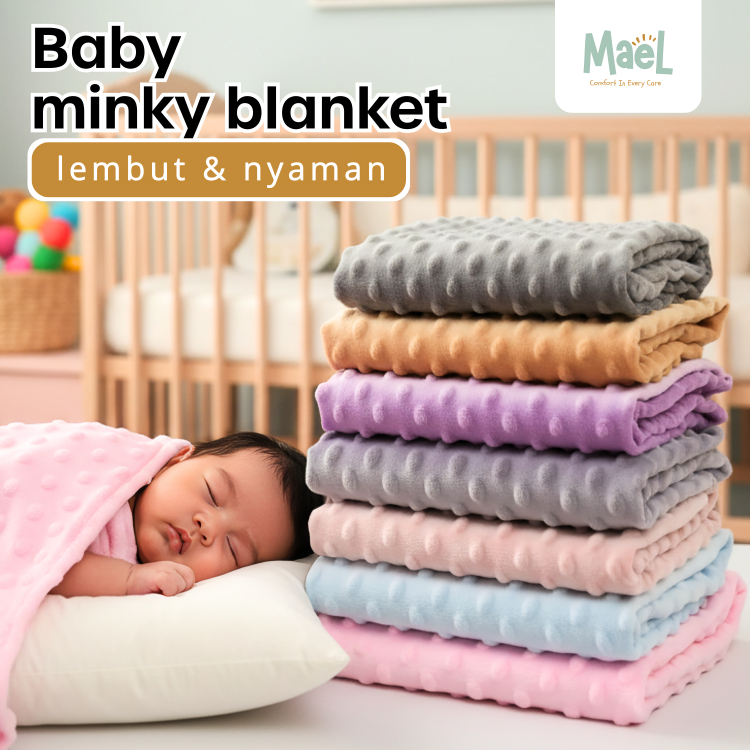 Selimut Bayi Lembut Bedong Bayi Blanket Selimut Bayi Newborn Lembut Premium Selimut Bedong Baby