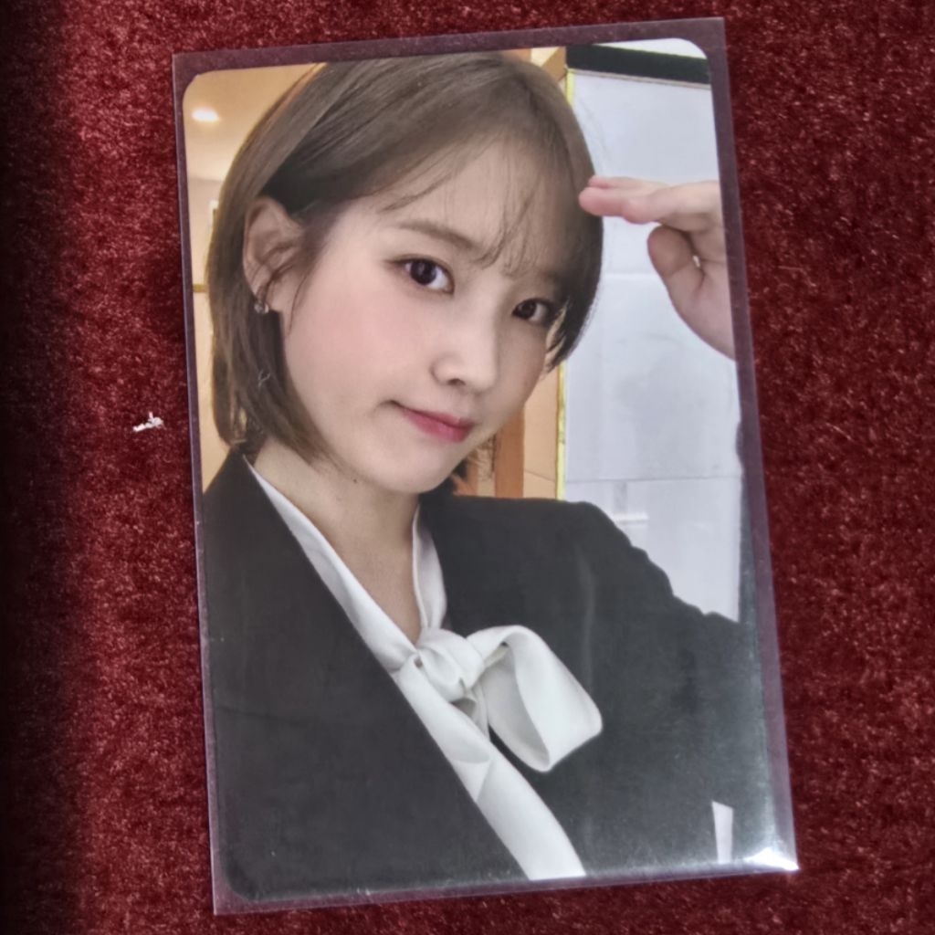 OFFICAL PHOTOCARD IU HEREH TRADING CARD POB WORLD TOUR