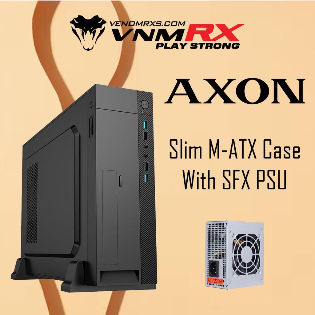 VenomRX Axon - M-ATX Slim Case With SFX PSU