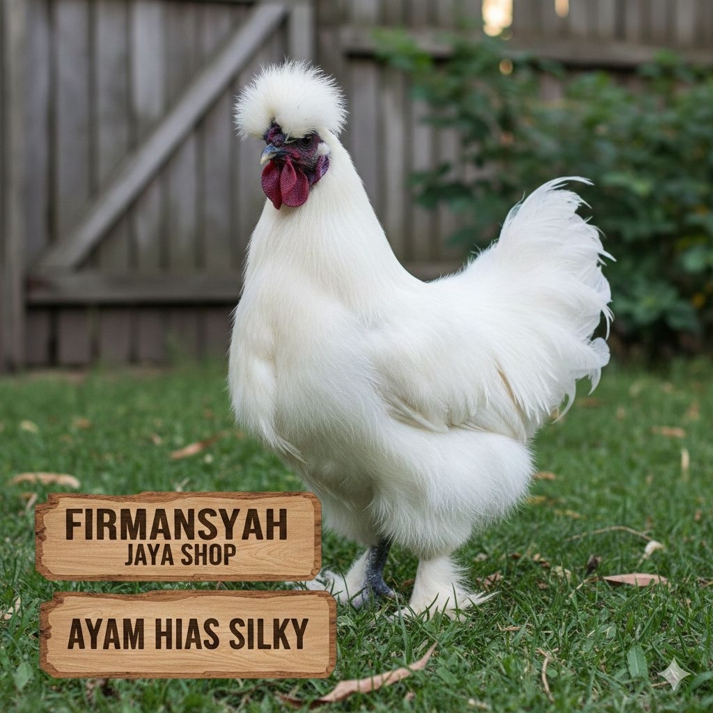 TELUR AYAM HIAS SHOWGIRL SILKY / KAPAS SILKY LEGUN UNTUK DI TETASKAN Firmansyah jaya shop
