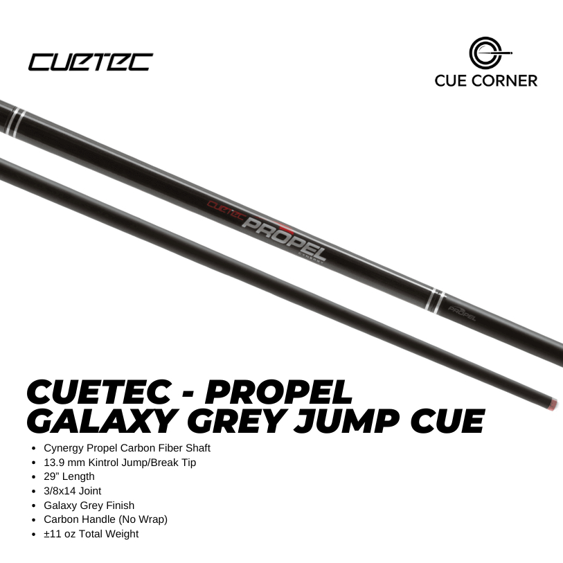 Cuetec Propel Galaxy Grey