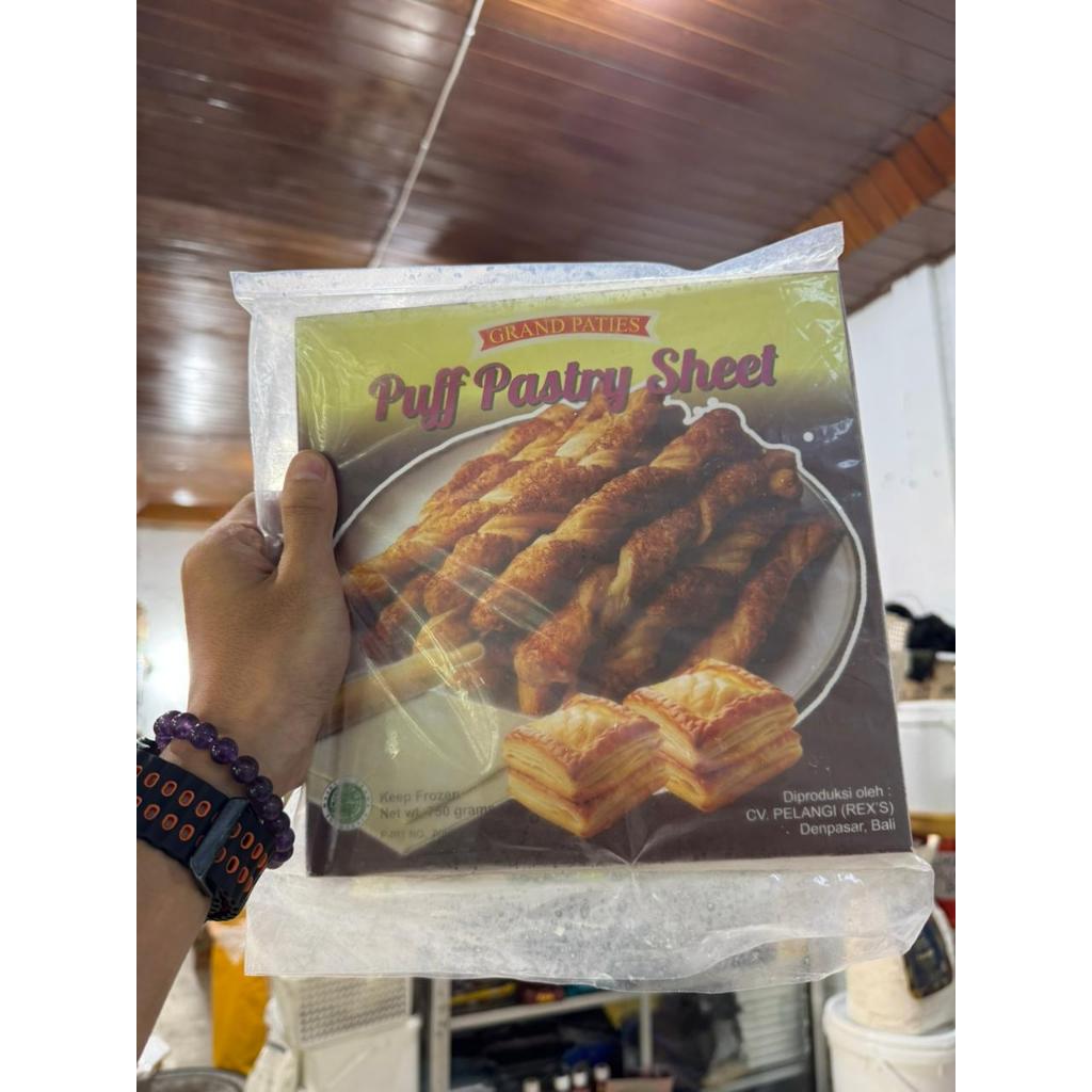 Puff Pastry Sheet Grand Paties / Puff Pastry Lembaran Grand paties - 750 Gram