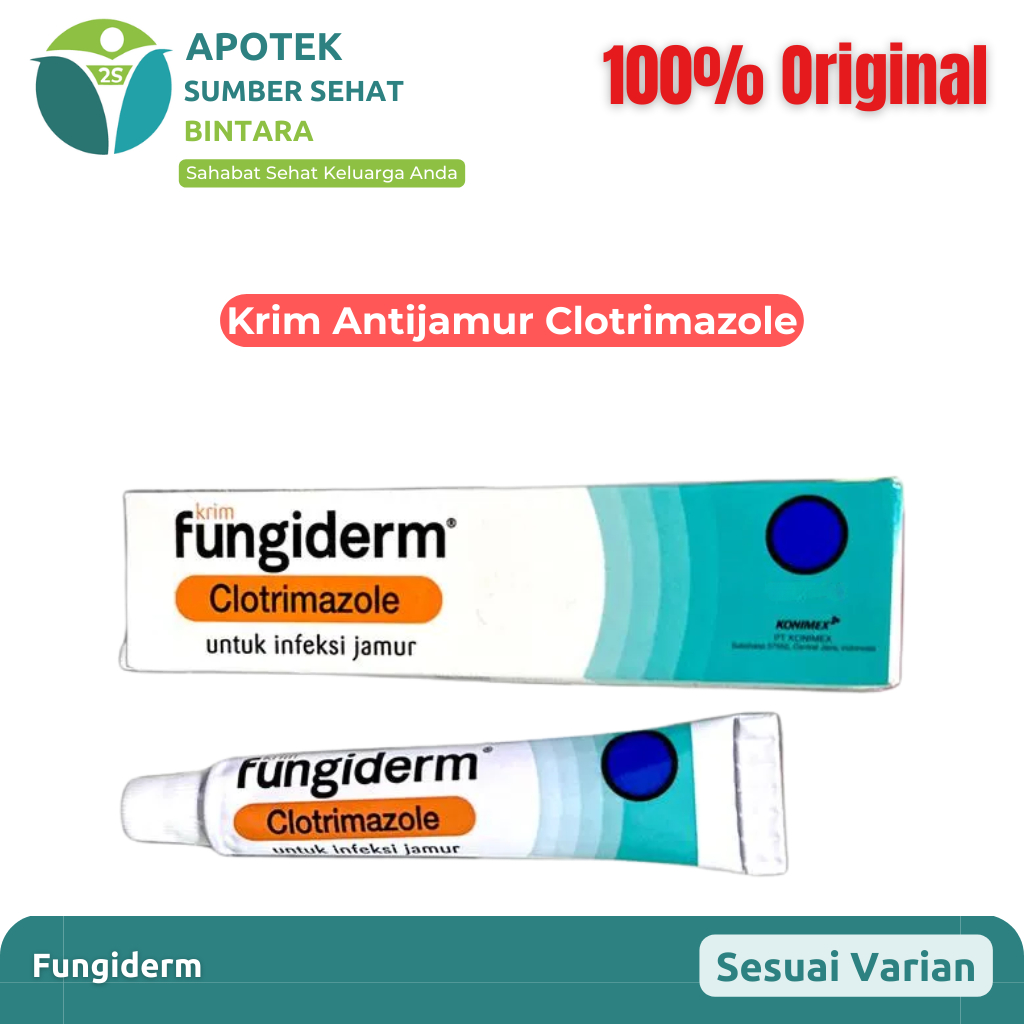 Fungiderm Cream | Clotrimazole – Krim Antijamur