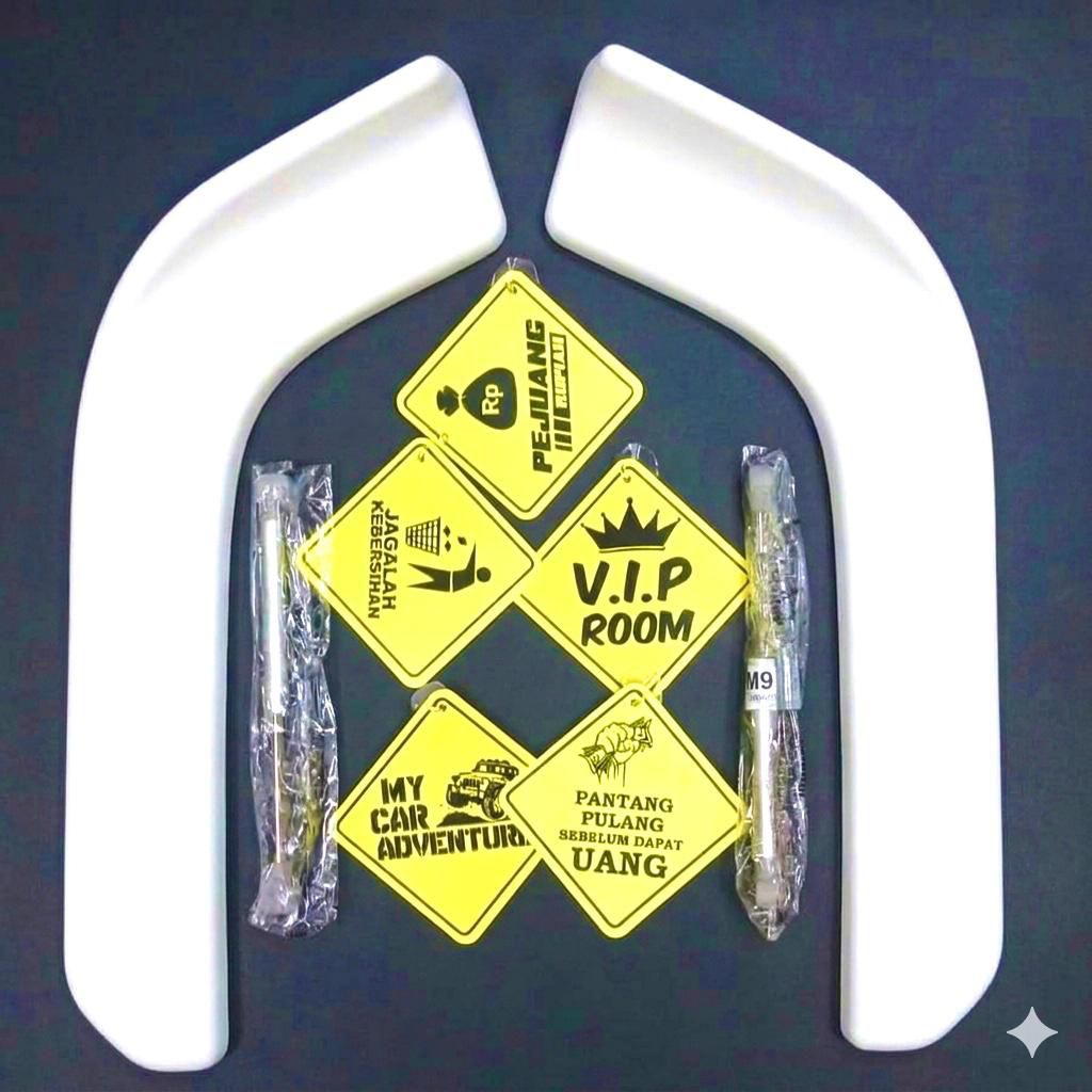 Winglet Pelindung Bumper Mobil Universal | Winglet Mobil | Winglet Truck | Winglet Pick Up | Winglet