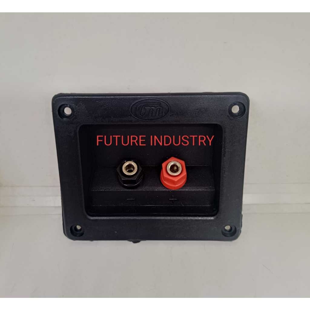 Terminal Speaker Kotak Plastik  binding post Putar