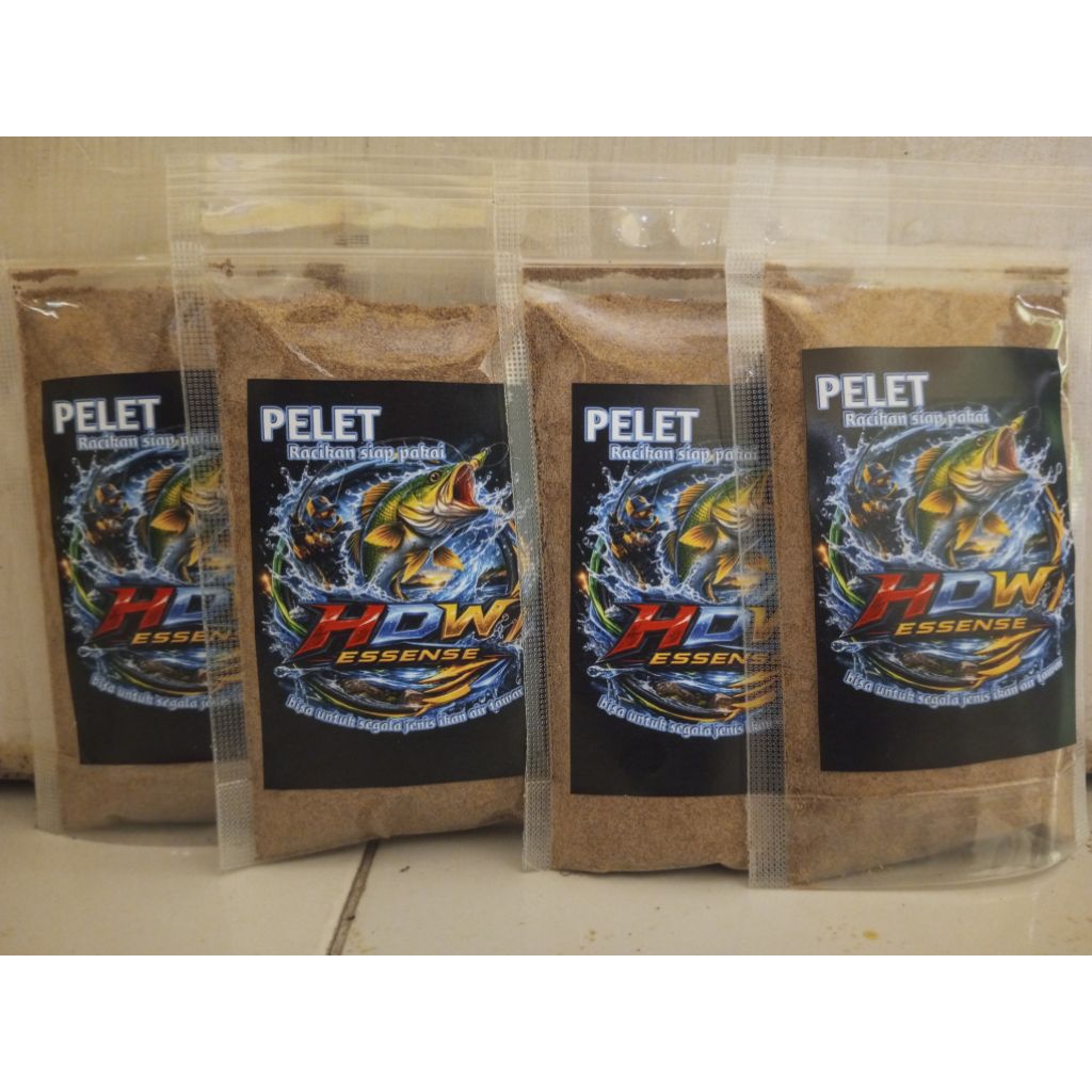 pelet HDW , pelet ikan super amis . spesialis buat ikan patin , nila dan ikan mas