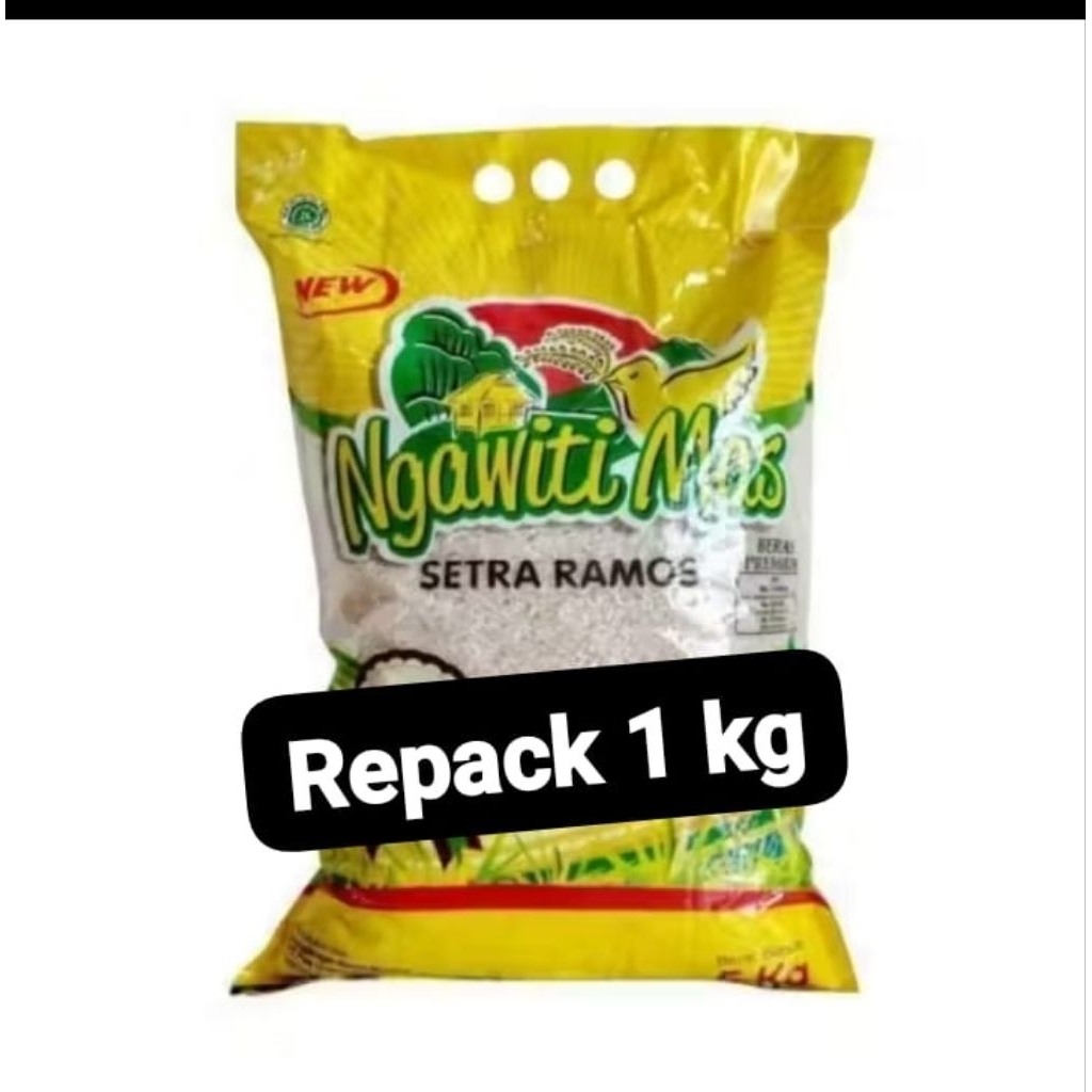 1 kg beras ngawiti mas beras pulen