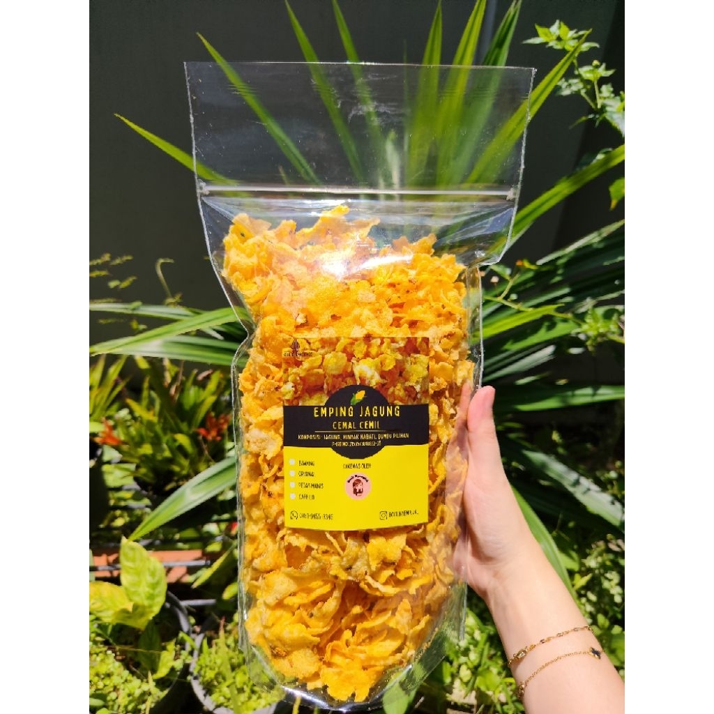 EMPING JAGUNG GEPENG MALANG 100GR 250GR