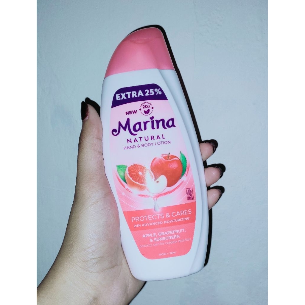 Lotion Tubuh Marina Hand & Body Lotion 150+38ml