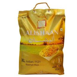 [METTA] pekanbaru/5 kg Beras Basmati / Alishaan XL Indian 1121 Parboiled Basmati Rice Extra Long