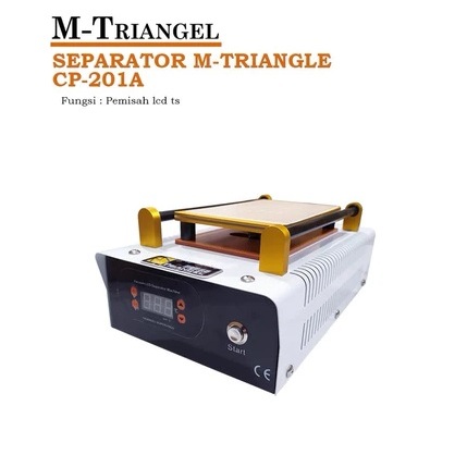 Tools Mesin Pemisah M-Triangel CP201 Lcd Touchscreen Vacuum Separator