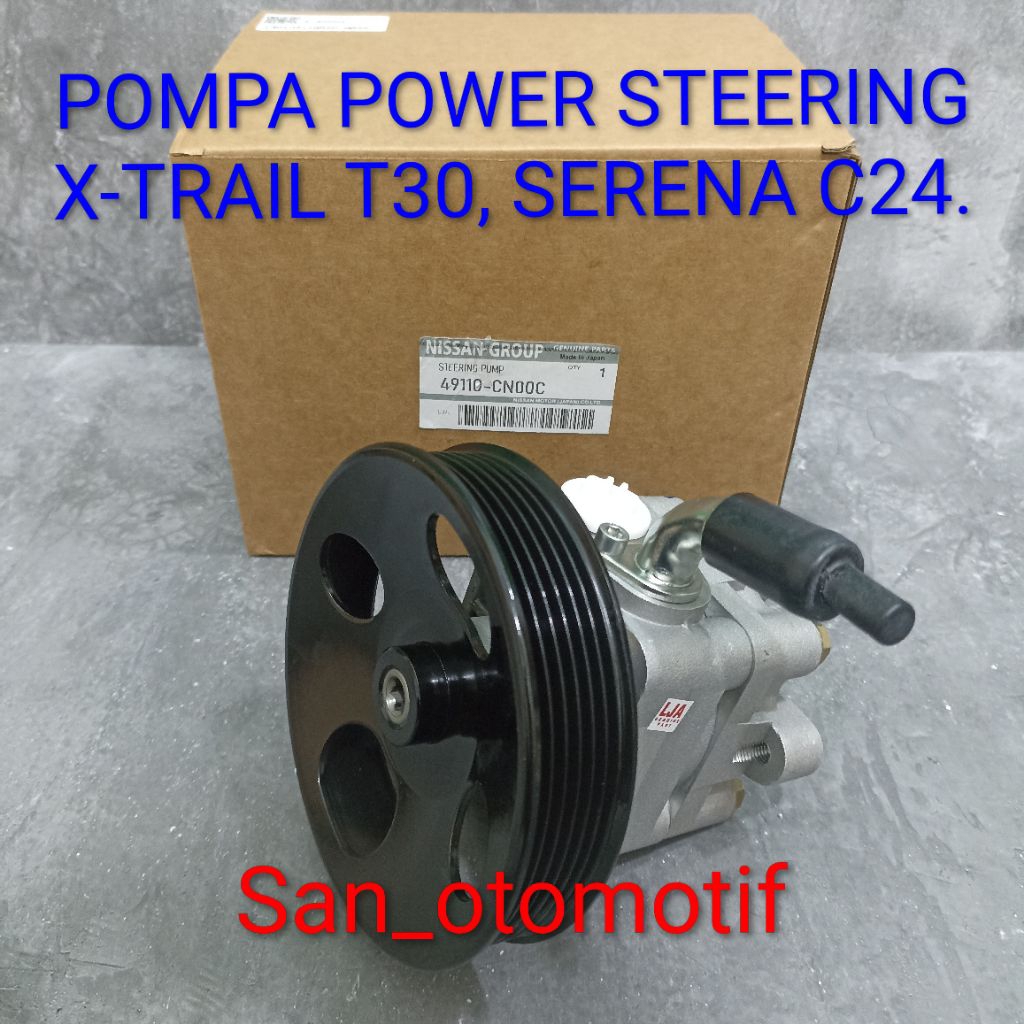 Pompa Power Steering Pump Stering Nissan X-Trail Xtrail T30 / Serena C24 Original