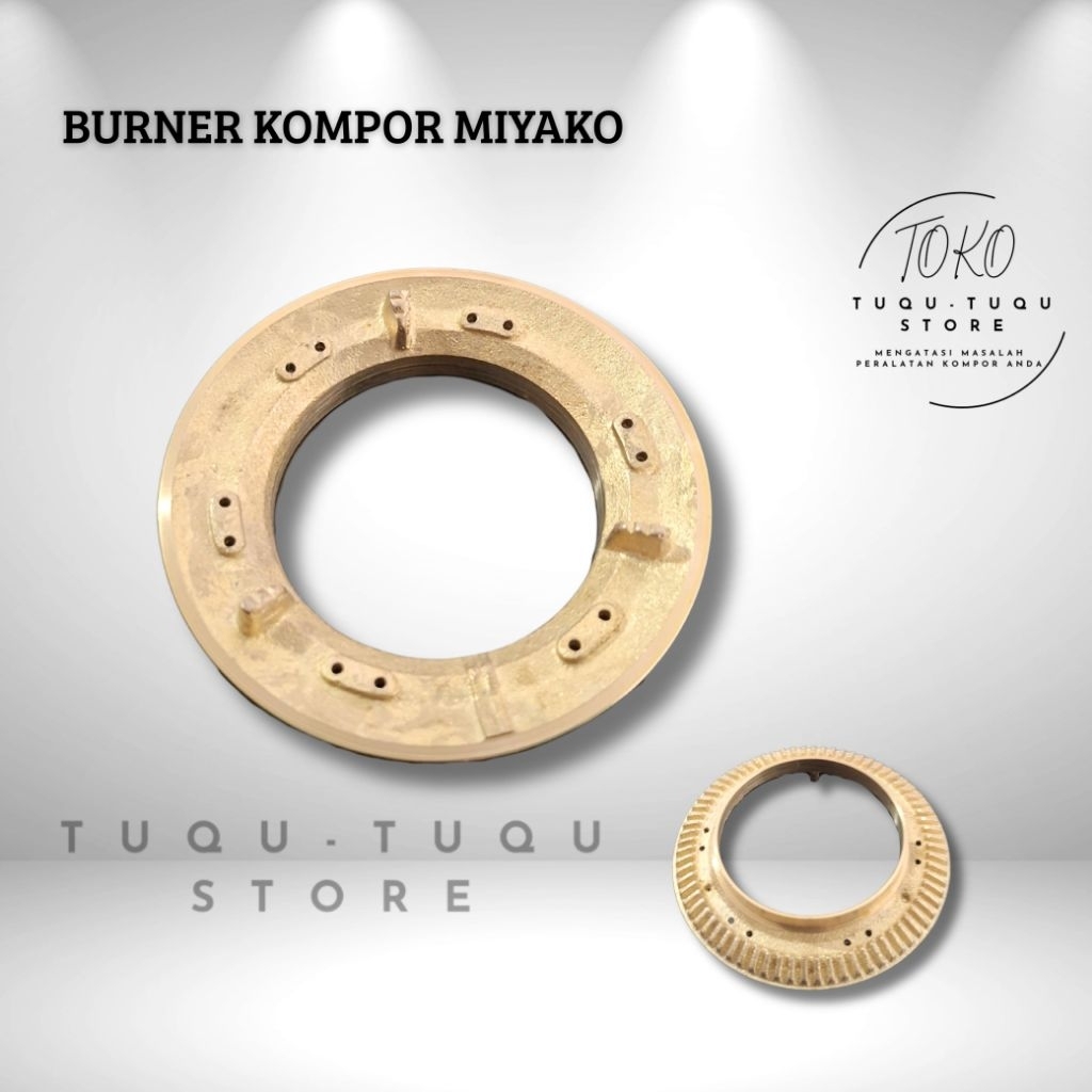 BURNER KOMPOR GAS TANAM MIYAKO / KOMPOR MIYAKO / KOMPOR GAS 2 TUNGKU