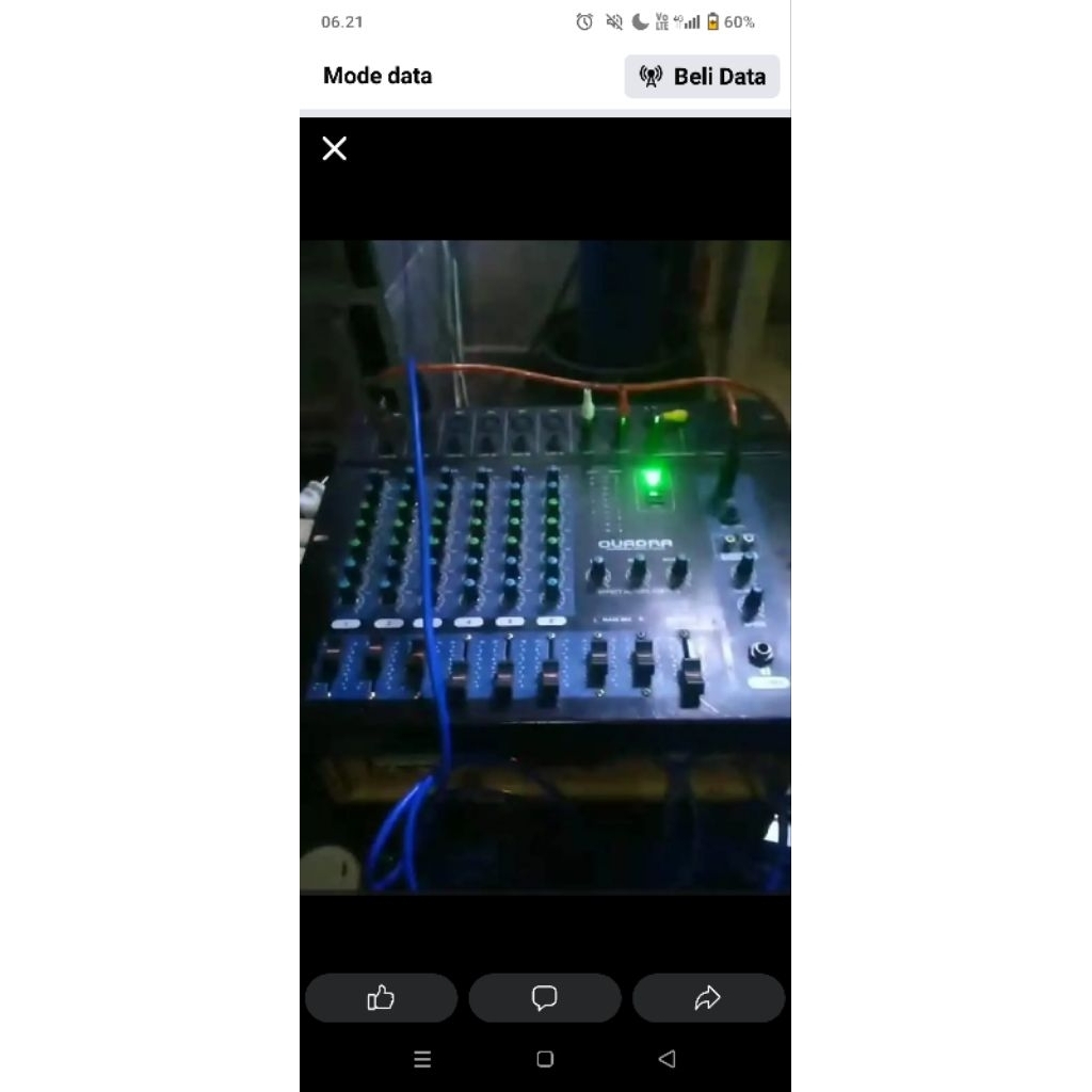 mixer audio 6chanel