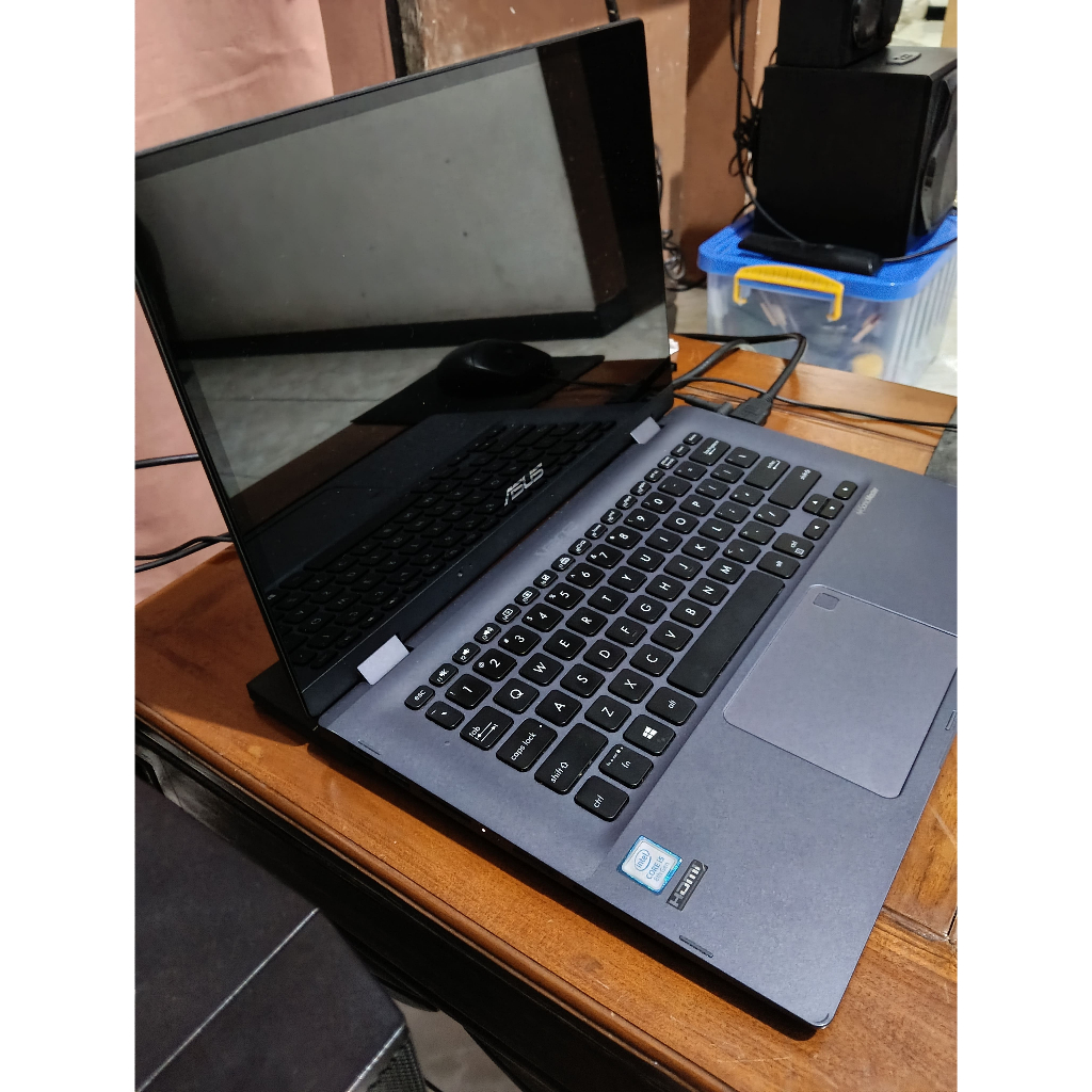 Laptop Buntung Asus Tp412UA core i5 8250u