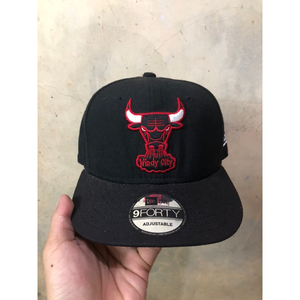 caps era fitted bull wool orgnal second