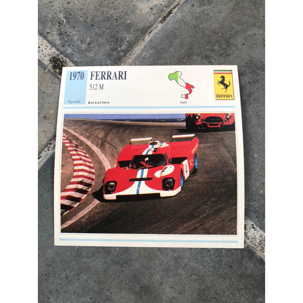 poster ori Ferarri 1970