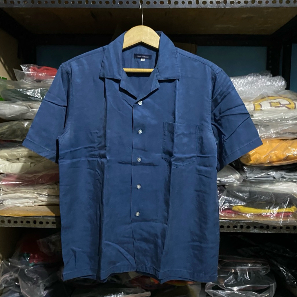 Urban Research S/S Shirt Biru Size 38 65x55