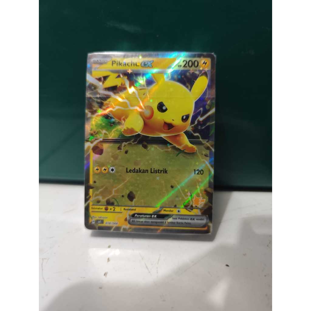 Set Kartu Pokemon Pikachu EX 200