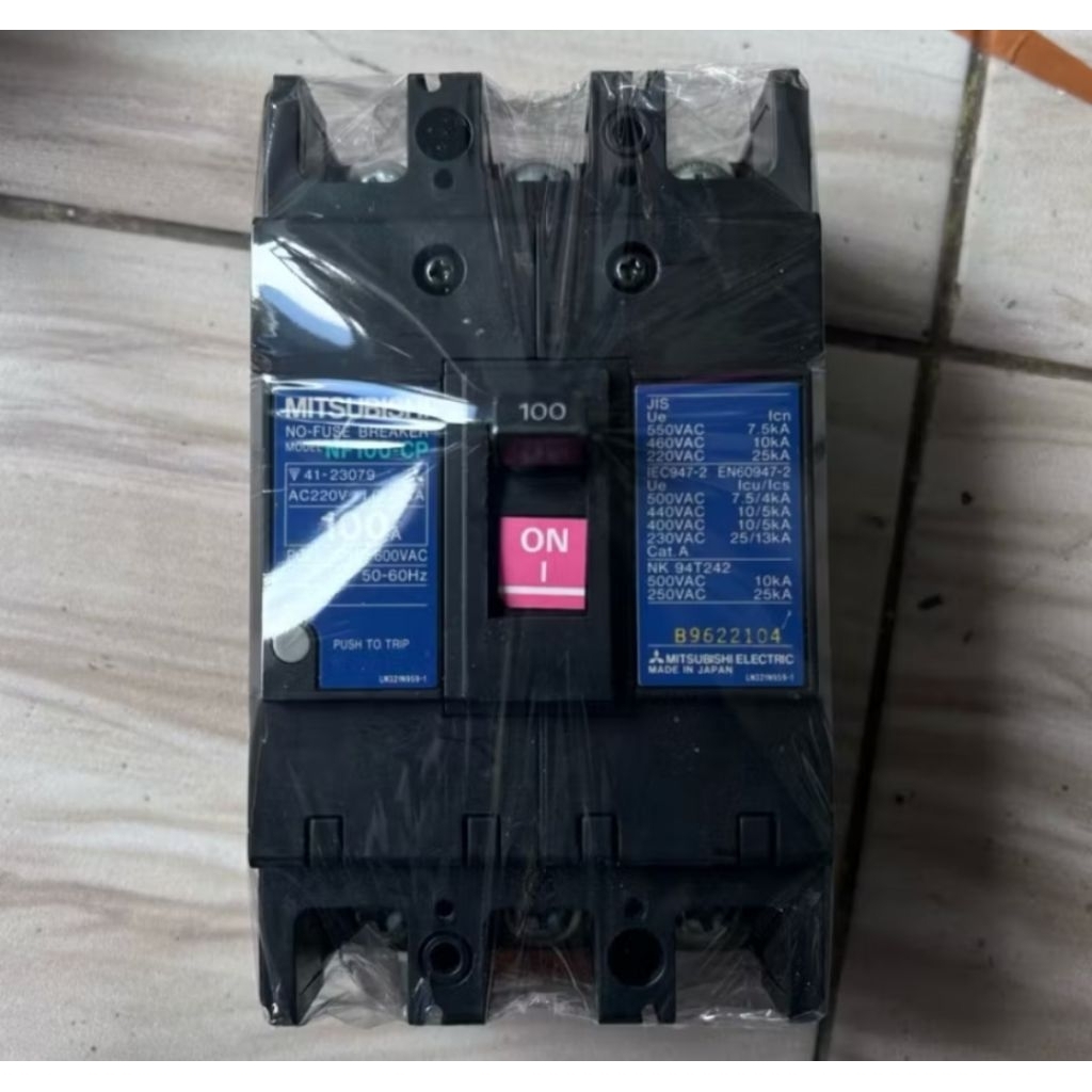 MCCB MITSUBISHI tipe NF100-CP 100A