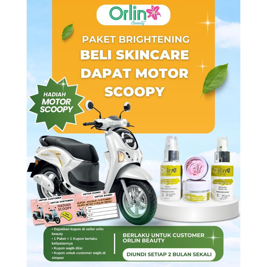 Orlin Beauty Skincare Ori Paket Whitening platinum/Cream Orlin Aman Bumil/Busui