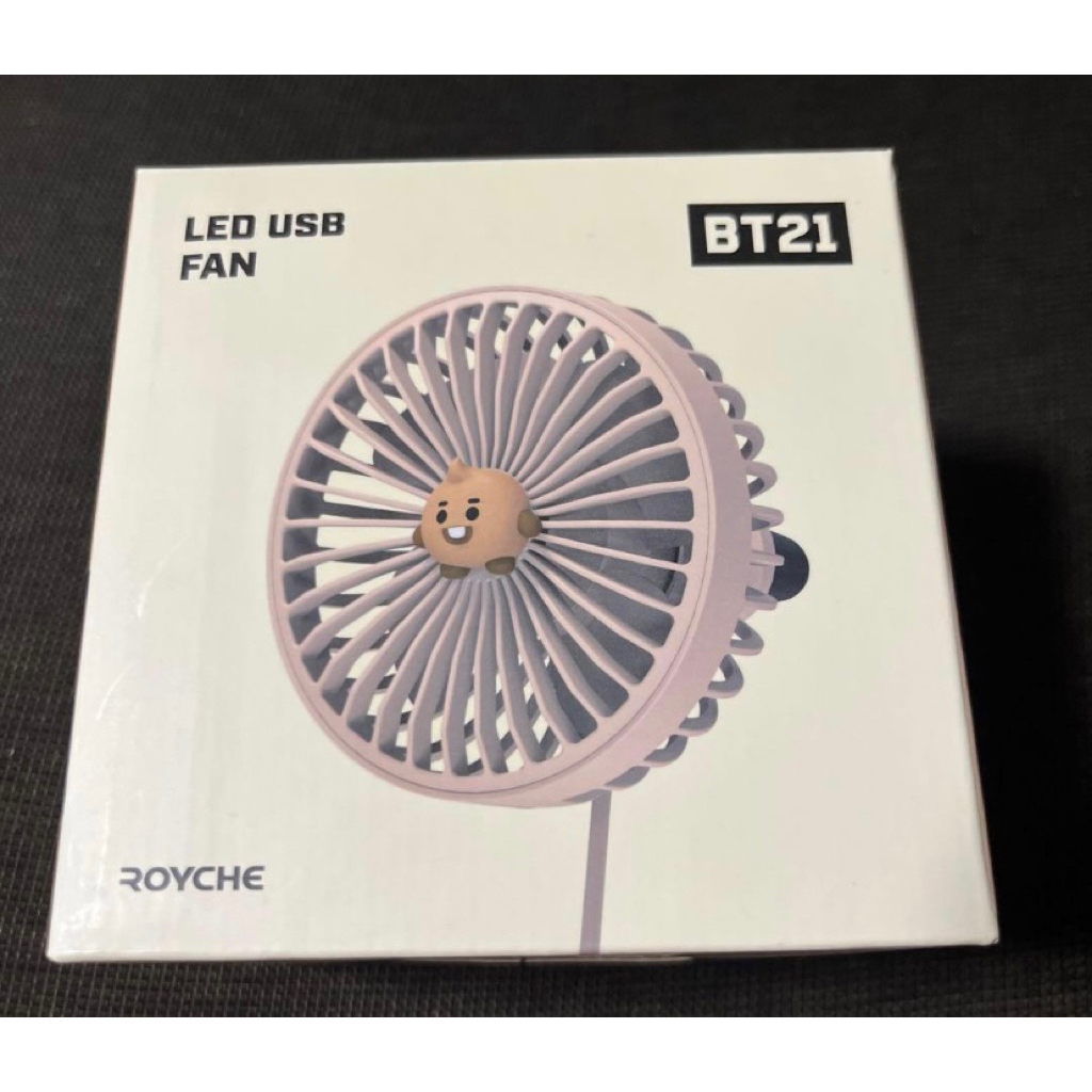 BT21 LED USB FAN SHOOKY