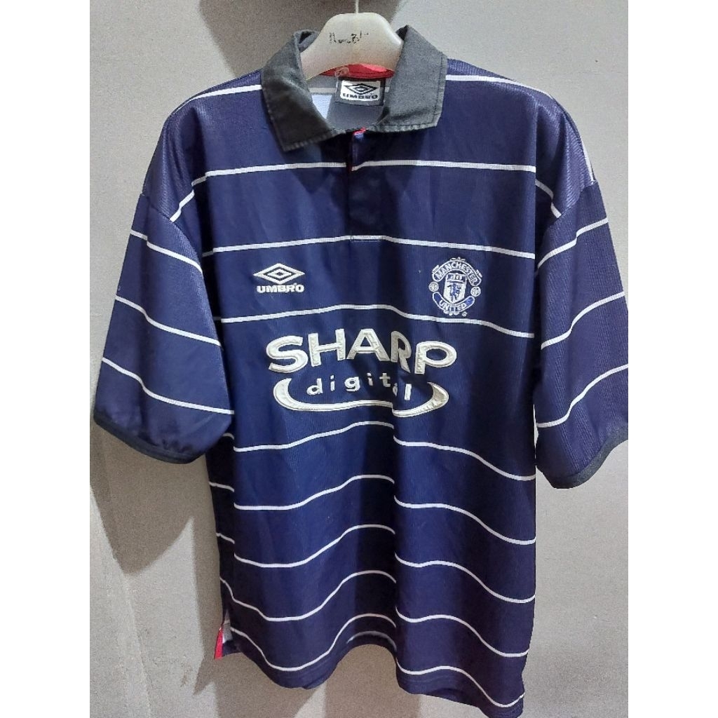 Jersey Mu Umbro biru Originall