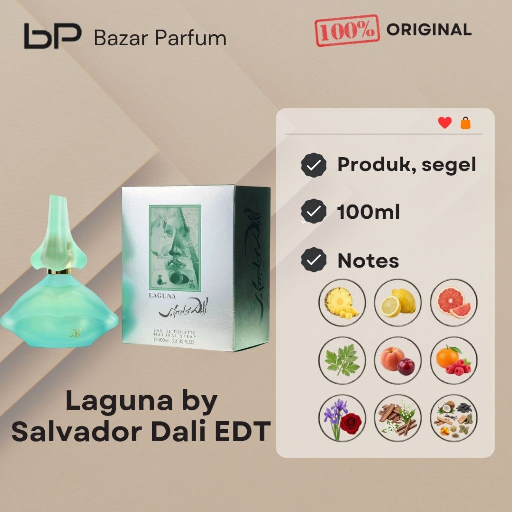 Parfum Wanita Laguna by Salvador Dali EDT for Women Original