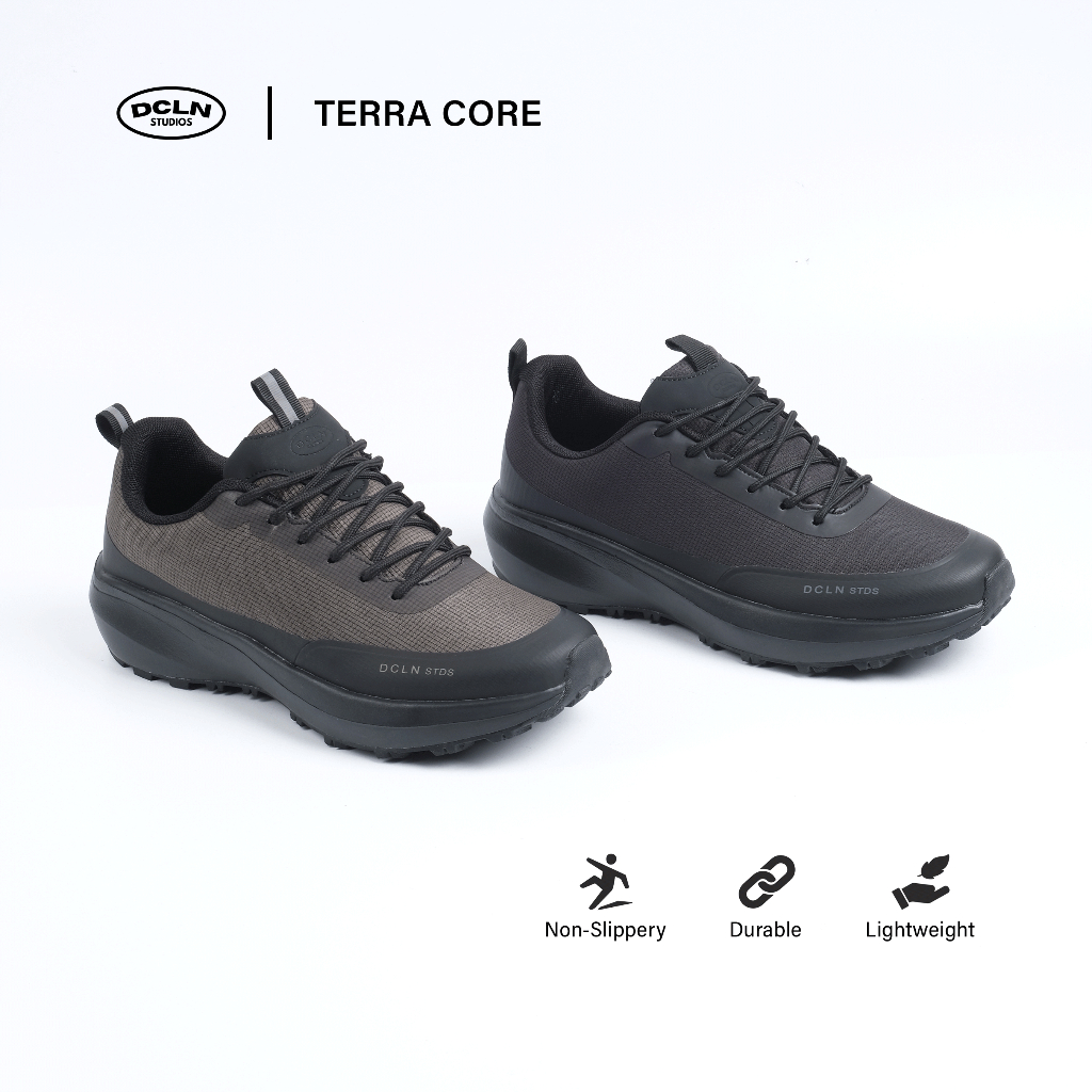 Declan Sepatu Sneaker Outdoor Trail Running Casual Pria TERRA CORE  01-105 Kasual Karet Shoes Sport