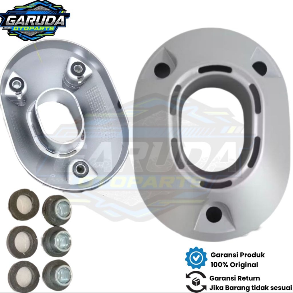 moncong corong knalpot silver pcx 160 vario 160 original lospack
