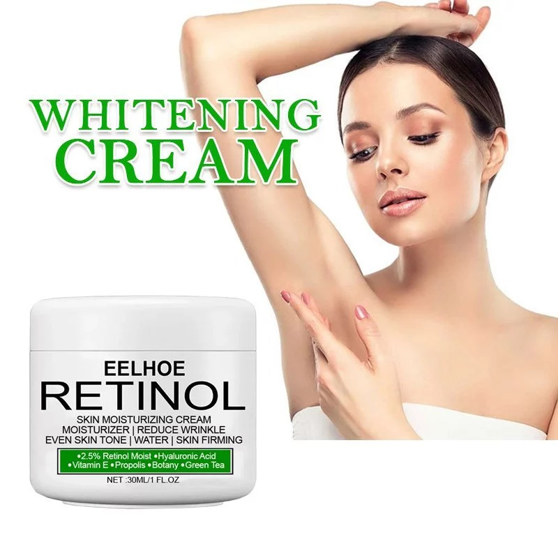 Retinol Cream Eelhoe Krim Pemutih Ketiak Leher Selangkangan / Eelhoe Retinol Skin Moisturizing Cream