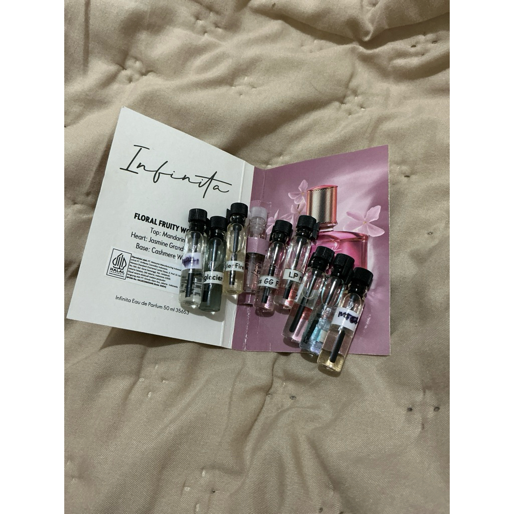 tester decant parfum oriflame