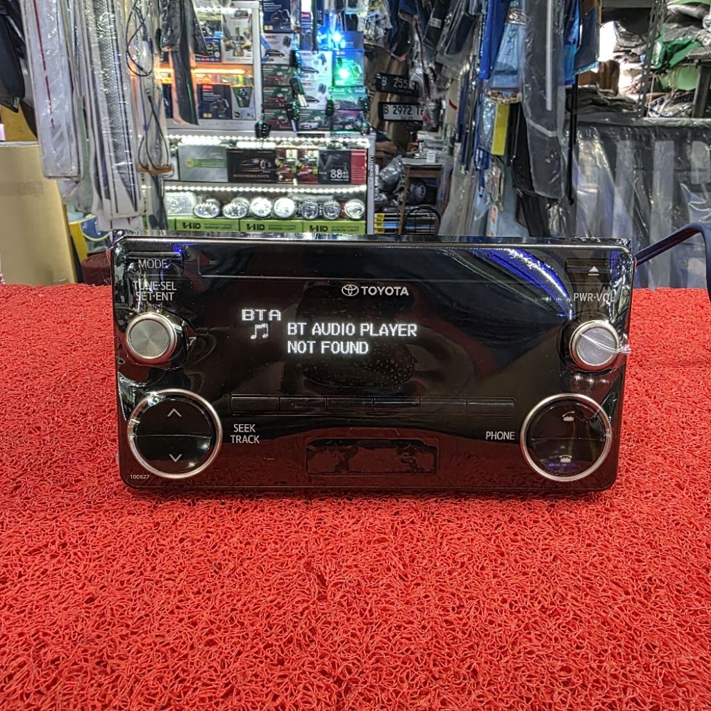 Head Unit TOYOTA AVANZA VELOZ 2016-2017 FUJITSU TEN Bluetooth USB CD Aux Radio FM AM Orisinil