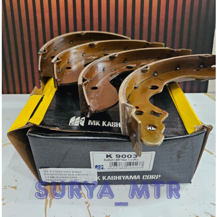 KAMPAS REM BELAKANG BRAKE SHOE ERTIGA MK KASHIYAMA K9003