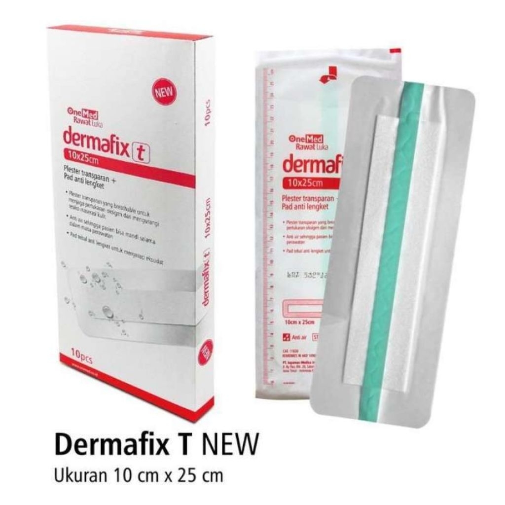 Dermafix plester luka anti air 10x25