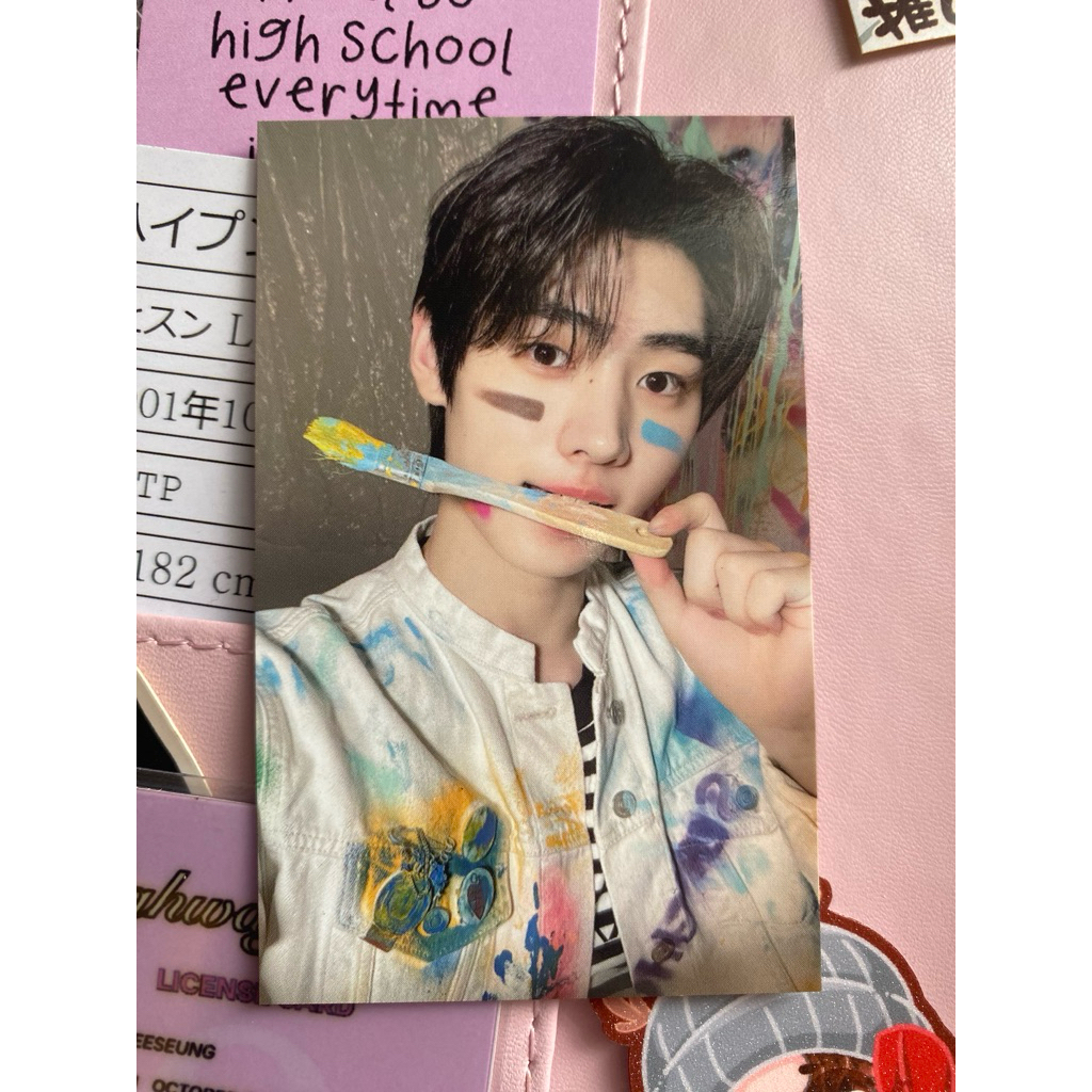 [PC ENHYPEN] Sunghoon Photocard 1st enniv hoon kuas hoon cemong