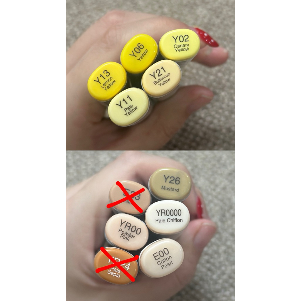 73PCS PRELOVED COPIC SKETCH MARKER