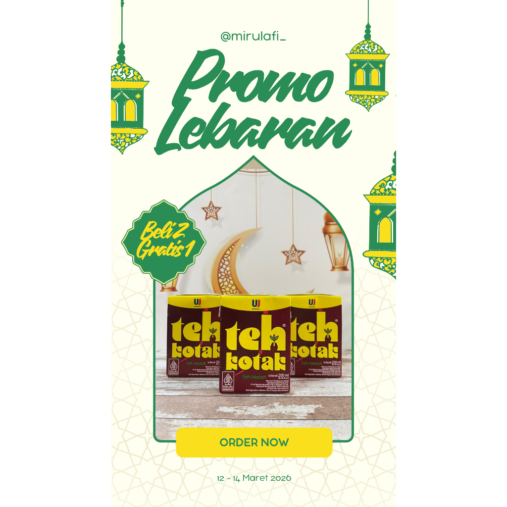 TEH KOTAK 200ML MINUMAN TEH KOTAK HARIAN