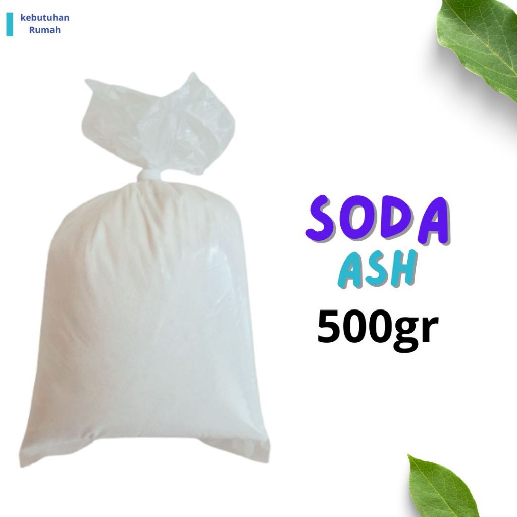Soda Ash Dense 500gr Penjernih Air Kolam Renang Soda Ash Penambah PH Kolam Renang