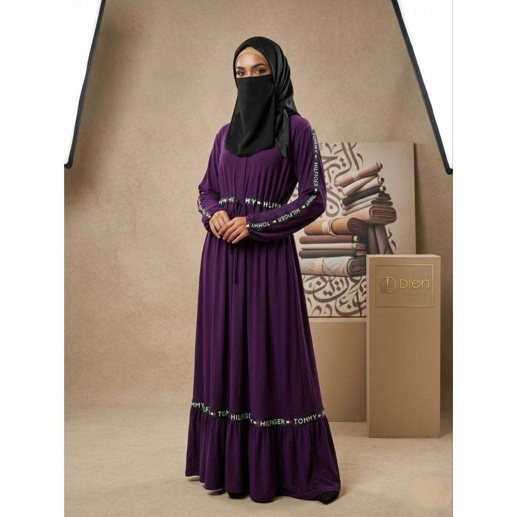 JALABIYAH KAOS IMPORT | MESIR | FREE PASMINA