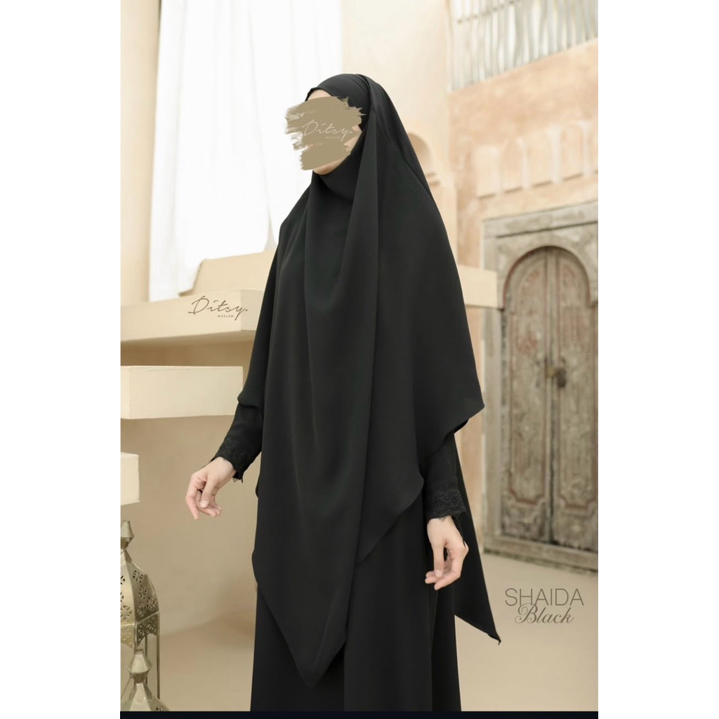 Wafa Abaya Ditsy Mazen anti Uv