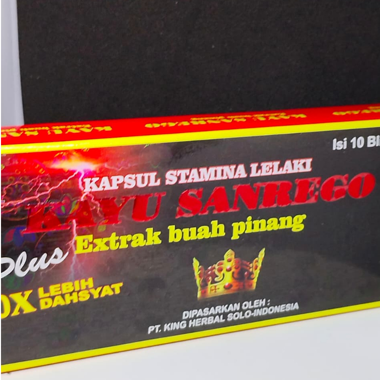 Kapsul SanregoMenambah Stamina, Meningkatkan Libido, Menyuburkan Sperma
