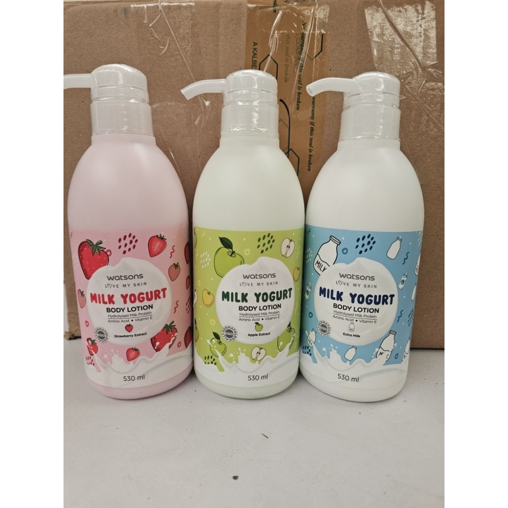 WATSONS BODY LOTION/3 VARIAN/530ML/BODY LOTION