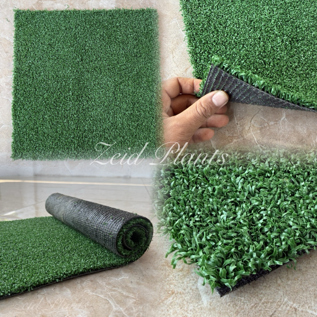 Rumput Sintetis Keriting Hijau Tua / Bahan Bonsai / Rumput Sintetis / Lumut Sintetis Aquascape / Rum