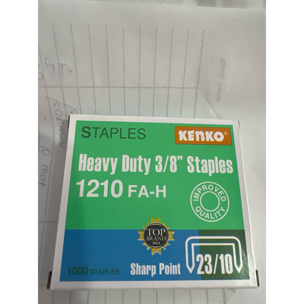 ISI STAPLES 23/10 KENKO PER PAK KECIL