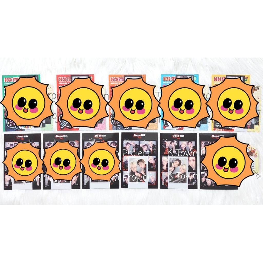 [READY - CLEARANCE SALE] TXT DECO KIT YEONJUN SOOBIN BEOMGYU TAEHYUN HUENINGKAI 4 CUT PHOTO 6CUT 6 C