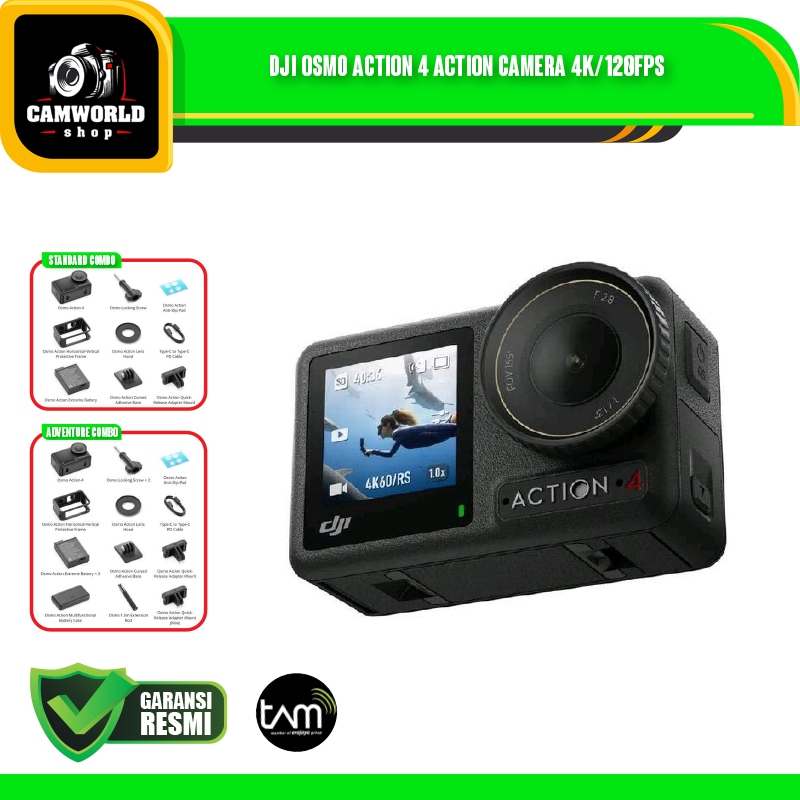 DJI Osmo Action 4 Adventure Combo