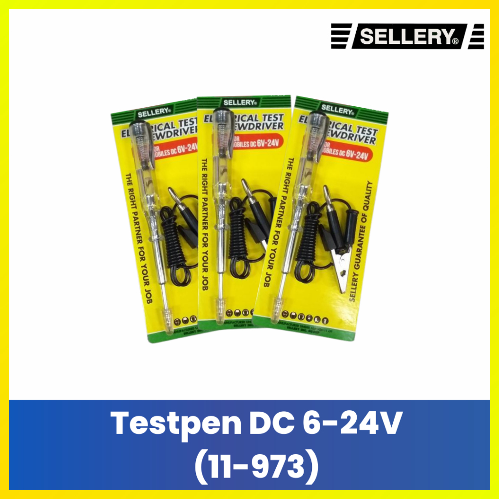 Sellery Test Pen DC 6-24V Automotive Logic Probe - Alat Tes Kabel Putus Aki Mobil